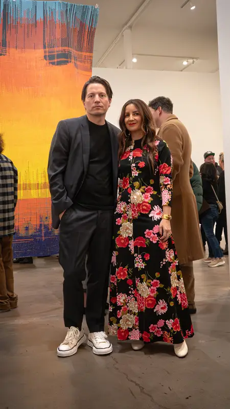 One of L.A.'s most gorgeous couples, Randi Molofsky & Michael Slenske