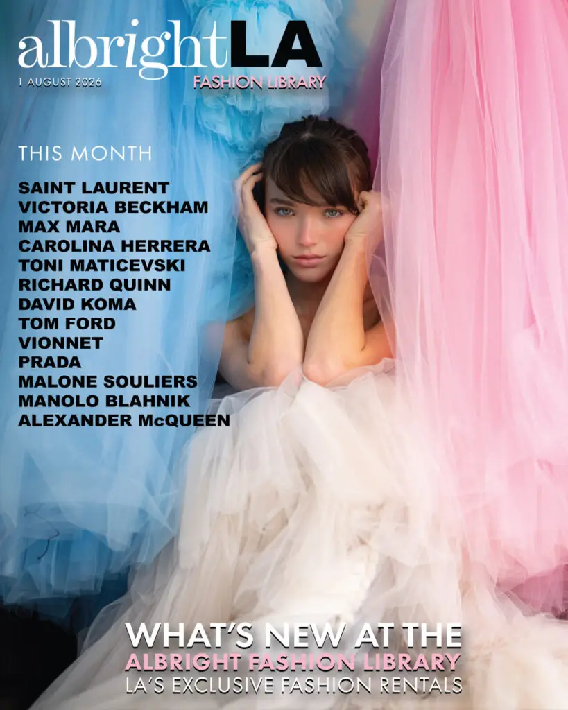 Magazine Cover for the Albright Fashion Library